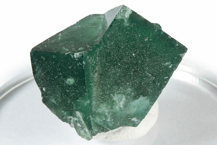 Fluorescent Green Fluorite Twins - Diana Maria Mine, England #337481